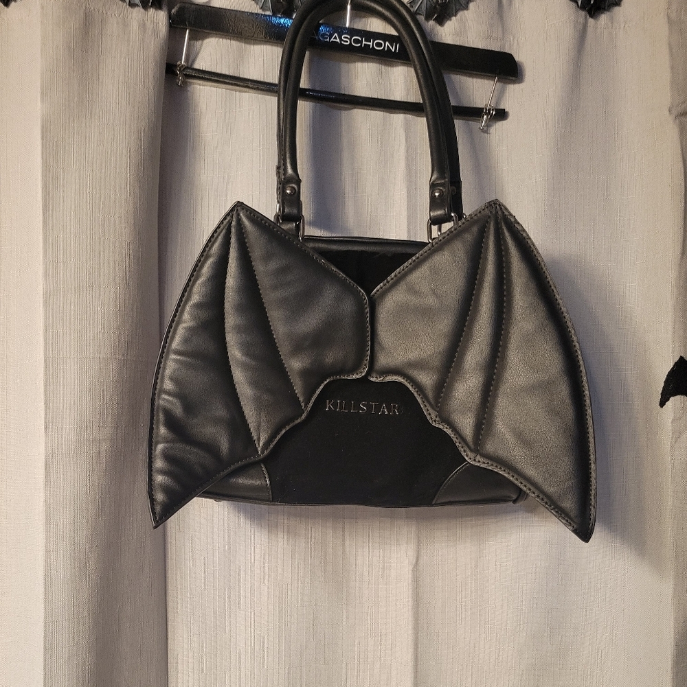 Killstar Black Bat Wings Purse